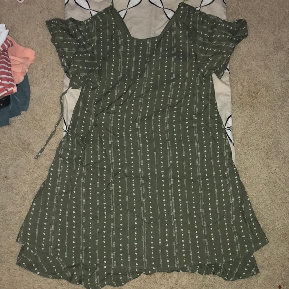 Green dress